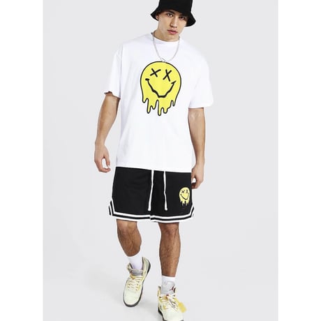 BOOHOO  /BIＧ Drip Face Tshirts（SET UP）