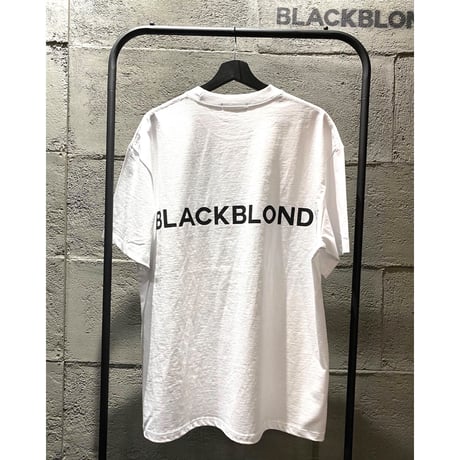 BLACK BLOND/Smile classic Tee WHITE