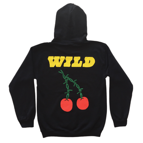 Petals and Peacocks/WILD Cherry Hoodie