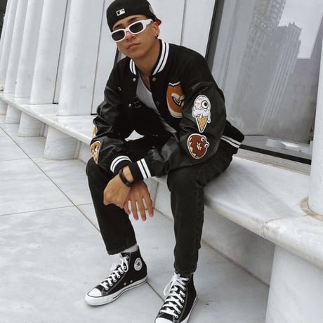WOSS.official/ POP  Varsity Jacket