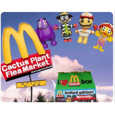 CPFM ×  McDonald's / buggy and friends Tee BLACK