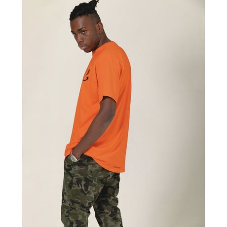 BLACK BLOND/Smile Tee ORANGE