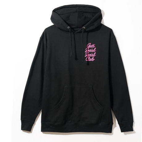 Anti Social Social Club/OPTIONS フーディー   BLACK× PINK