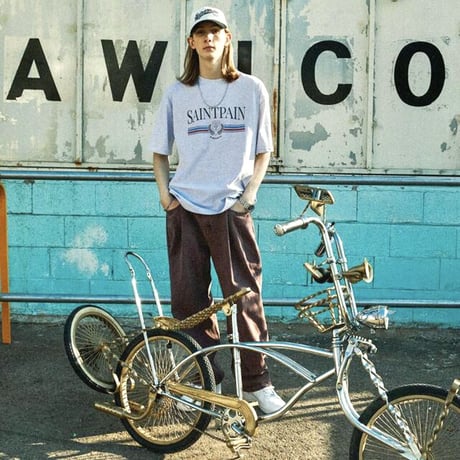SAINT PAIN/Classic LOGO Tee WHITE