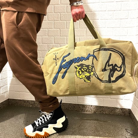 Travis Scott ✖︎  Fragment design /military Hand Bag