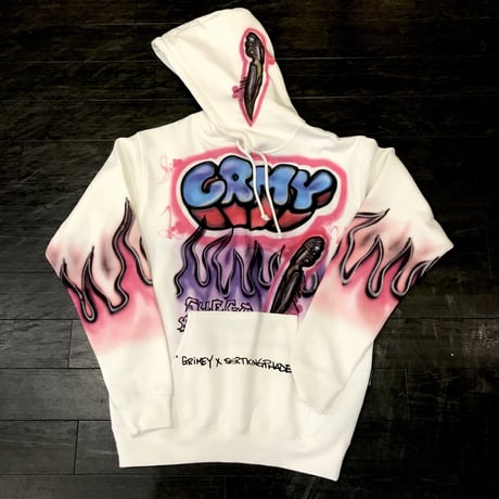 GRMY×Shirts King Phade/Flame Art Hoodie
