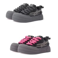 KillWinner/Smile Life Sneaker  "BLACK✖︎PINK"