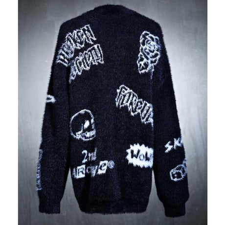 2nd archive/ Mohair Knit Cardigan