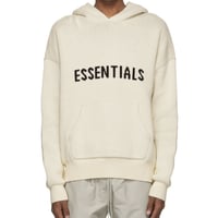 ESSENTIALS  fear of god /Knit Hoodie "CREAM"