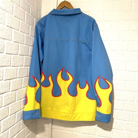 Underlated/Flame blue Shirts Jacket