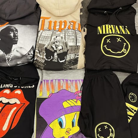 The Rolling Stones/Official Oversize Hoodie