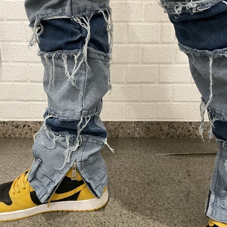 Mismatch NYC/Layered Zip Denim