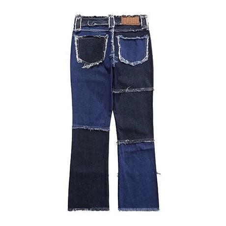 Mismatch NYC/Patchwork Denim  pants