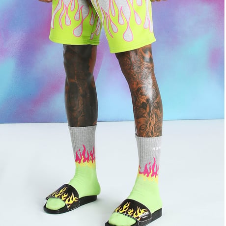 BOOHOO × Migos /FLAME SOCKS