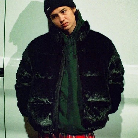 EPTM/FUR PUFFER  JACKET  "BLACK"