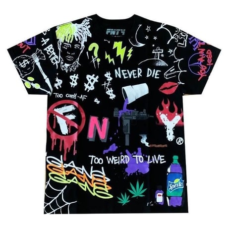 FNTY/ Never Die Tshirts Black