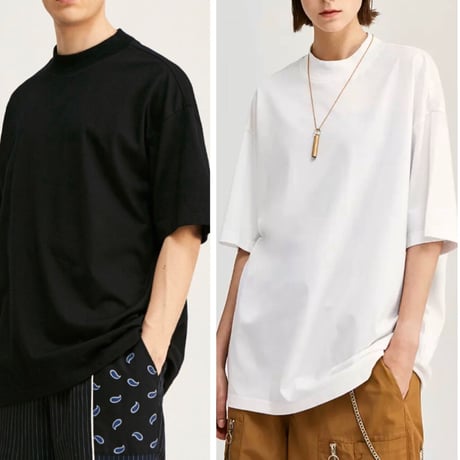 WOSS.official/Basic oversized Tee