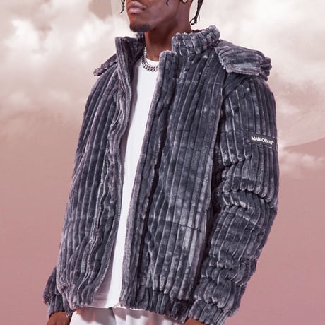BOOHOO /Big Corduroy Puffer Jacket