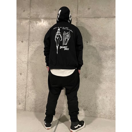 Deadly Doll/Zip Up Hoodie