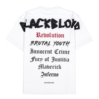 BLACK BLOND/History Pigment Tshirts " WHITE"