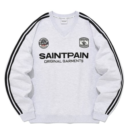 SAINT PAIN/SAINT CLUB Crewneck ASHGRAY
