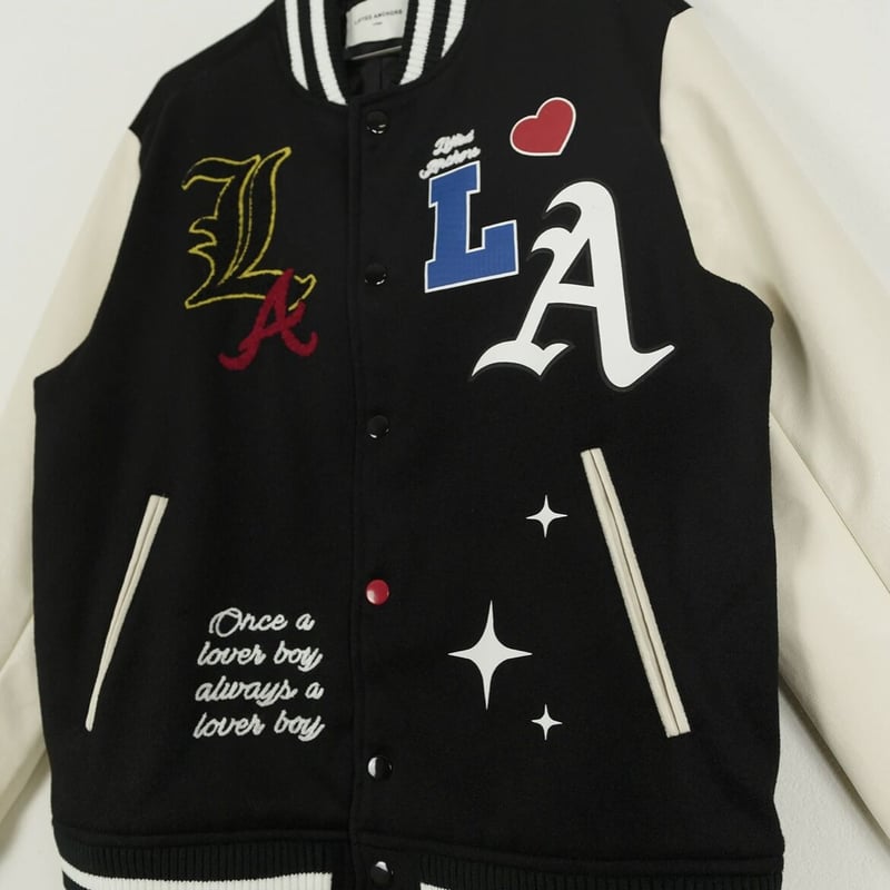 LIFTED UNCHORS/State Chenille Varsity Jacket B...