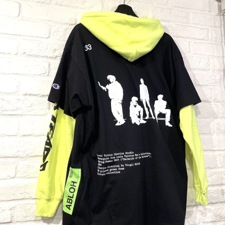 Virgil Abloh/Graffiti Tshirts  "L.vuitton"