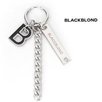 BLACK BLOND/BBD LOGO Earring