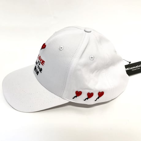 Mismatch NYC/ "Love is in the bin" Cap  White