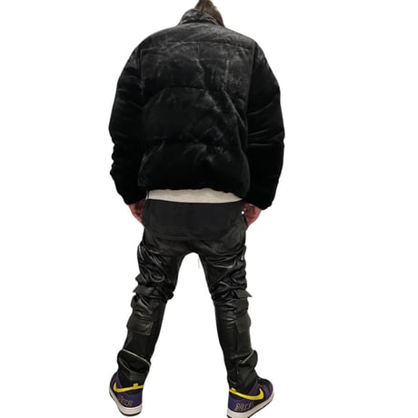EPTM/FUR PUFFER  JACKET  "BLACK"