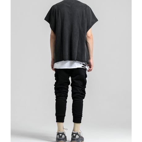 Mismatch NYC/inside out cut off VEST