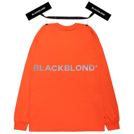 Black Blond/BB Smile LongSleeve Tshirts (ORANGE)