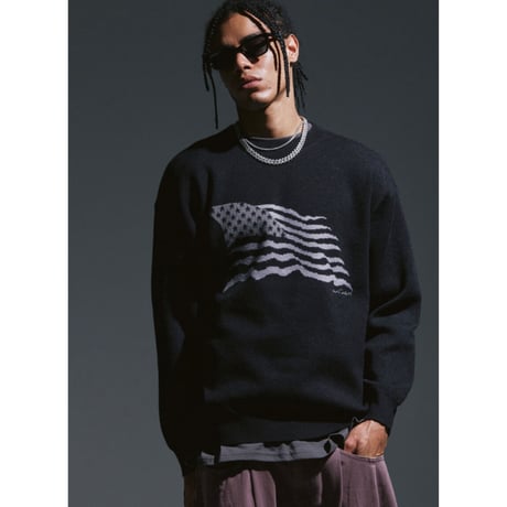 SAINT PAIN/American Knit "BLACK"