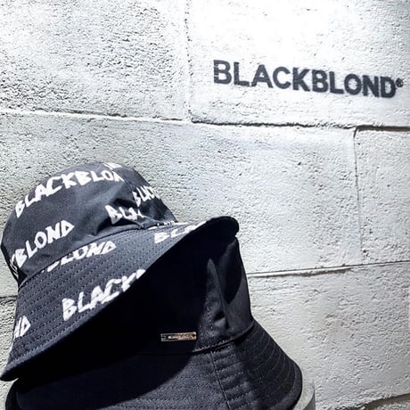 BLACK BLOND/BB LOGO reversible HAT