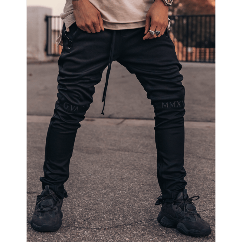 GUAPI/FUSION Track Pants ALL BLACK | BINGOSTAR