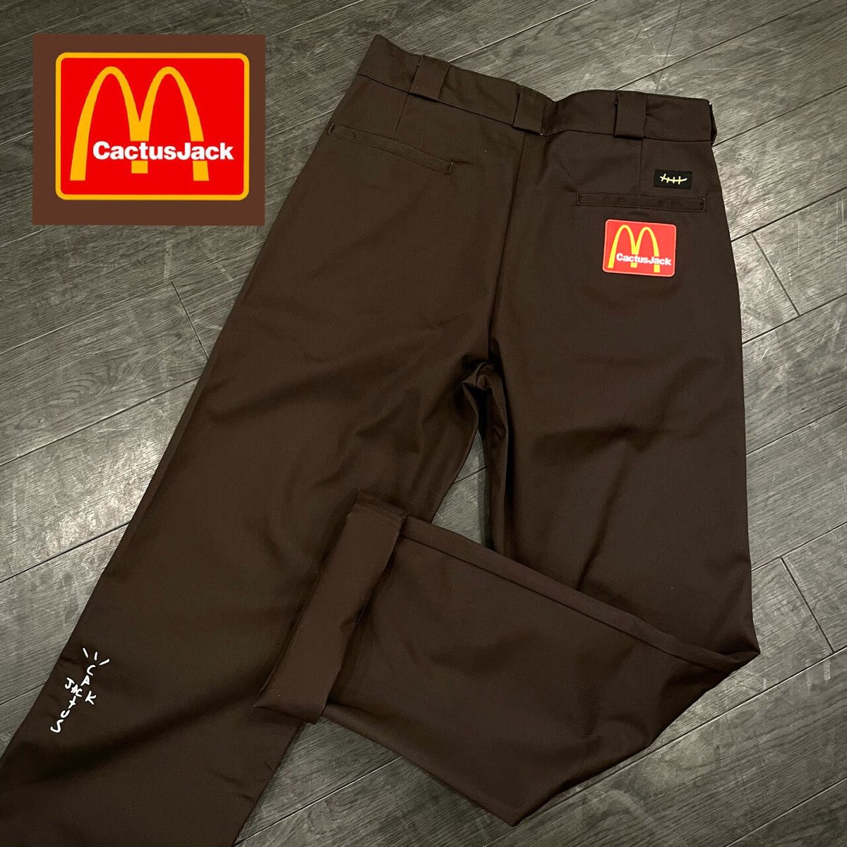 McDonald × Cactus Jack トラヴィススコット コラボパンツ Buy