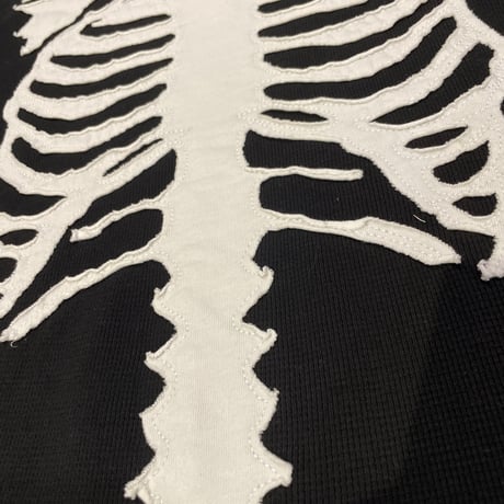 VANSON / Skalton  thermal Tee "BLACK"