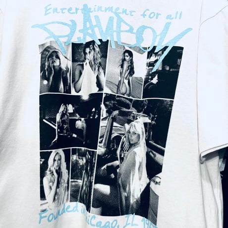 Playboy/Photo Tshirts "WHITE"