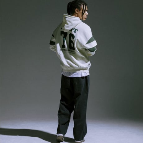 SAINT PAIN/Saint 76  Hoodie "CREAM"