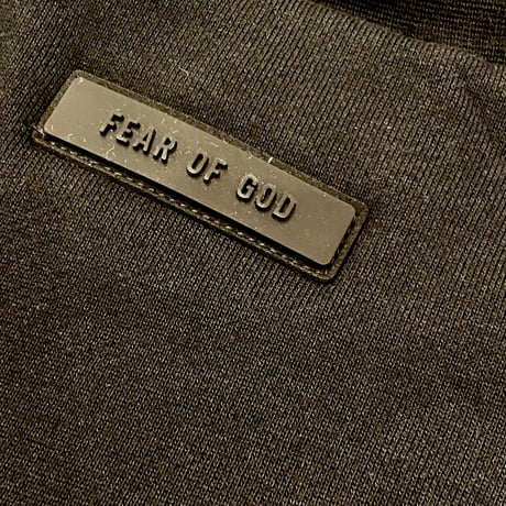 ESSENTIALS by Fear of God /Logo Crewneck "BLACK"