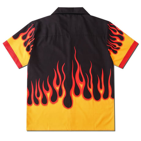 WOSS.official/ flame Aloha shirts
