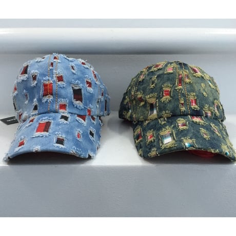 Mismatch/Denim custom Dad Hat