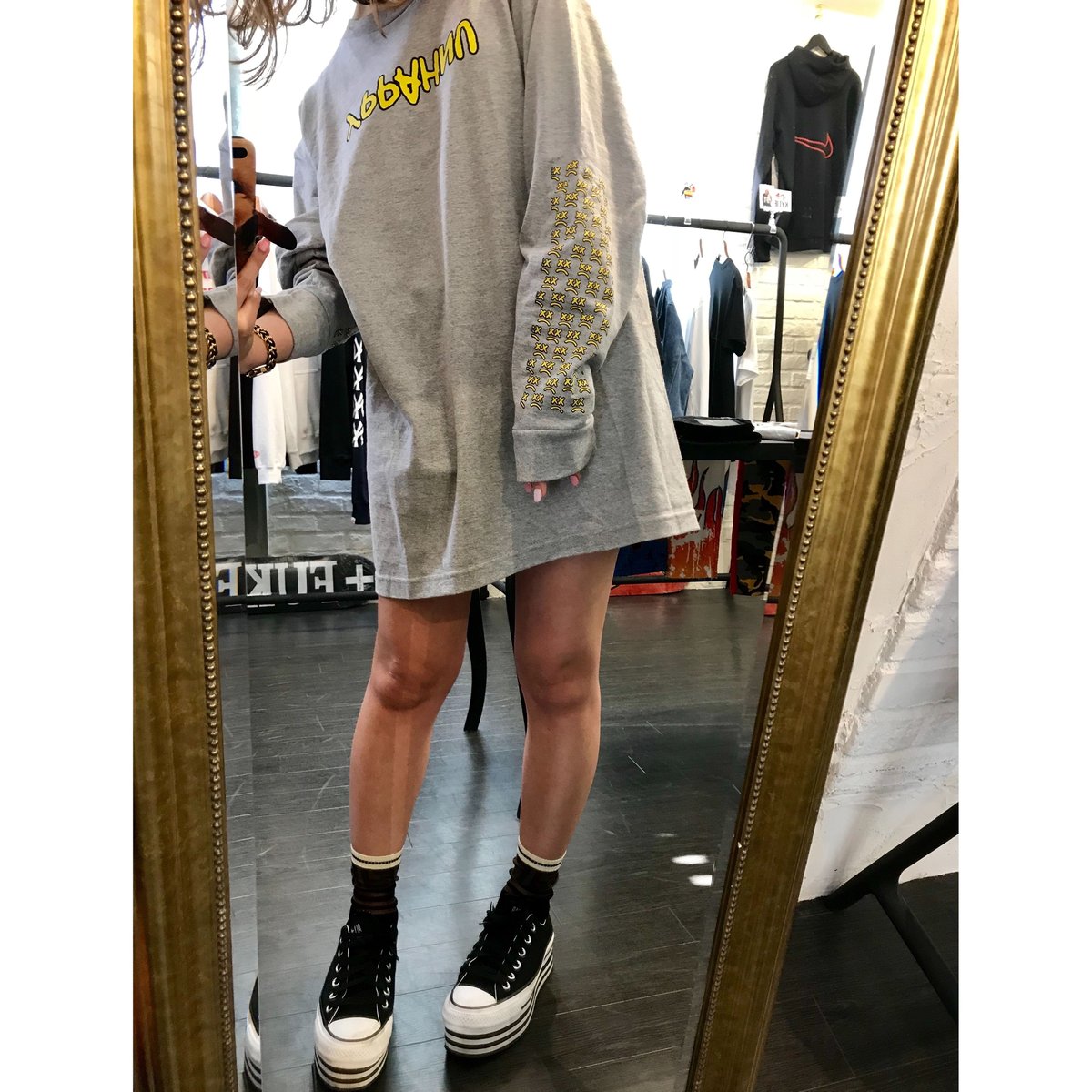 Lil Pump official merch/Unhappy Smile LongSleev