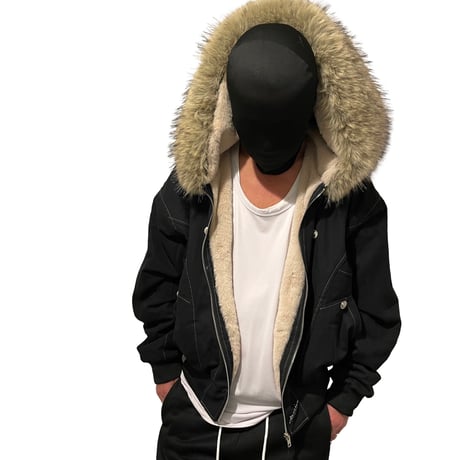 Mismatch NYC/Fur Short Boa Jacket
