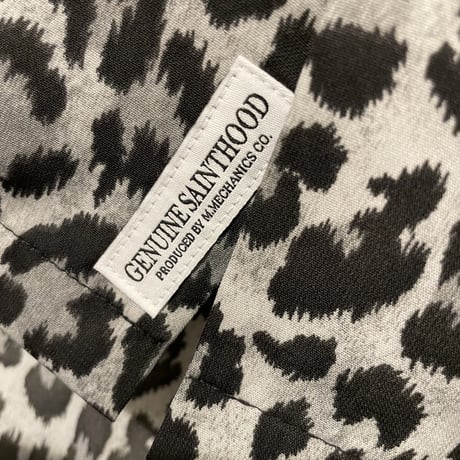 SAINT PAIN/BIG Leopard Shirts BLACK