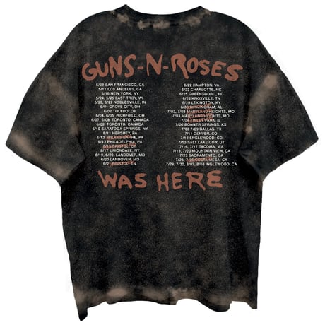 Guns N Rose × Giant Vintage official Tee
