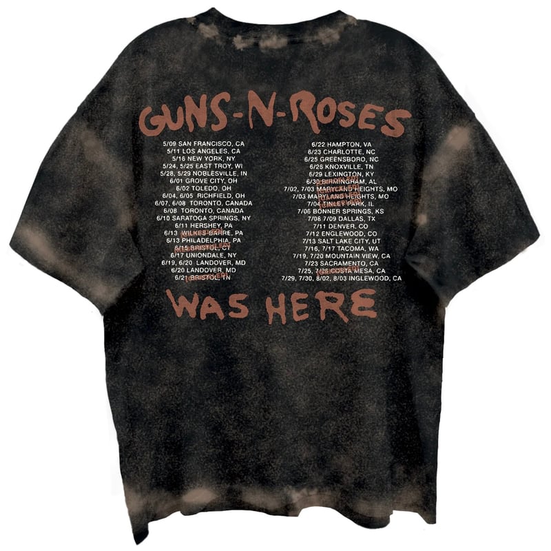 Guns N Rose × Giant Vintage official Tee | BING