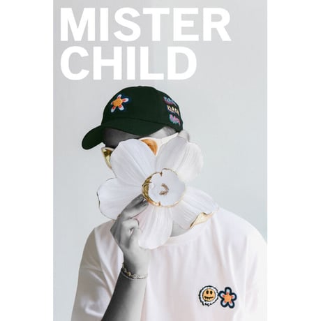 MISTERCHILD/SMILE Double LOGO Tshirts "WHITE"
