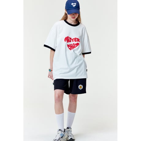 MISTERCHILD/ Heart Beat Tshirts "WHITE"