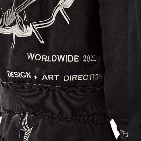 2TW®︎ / Chrome Zip Hoodie (SET UP)